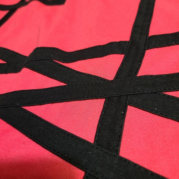 Love Culture Geometric striped mini skirt - Picture 2 of 5